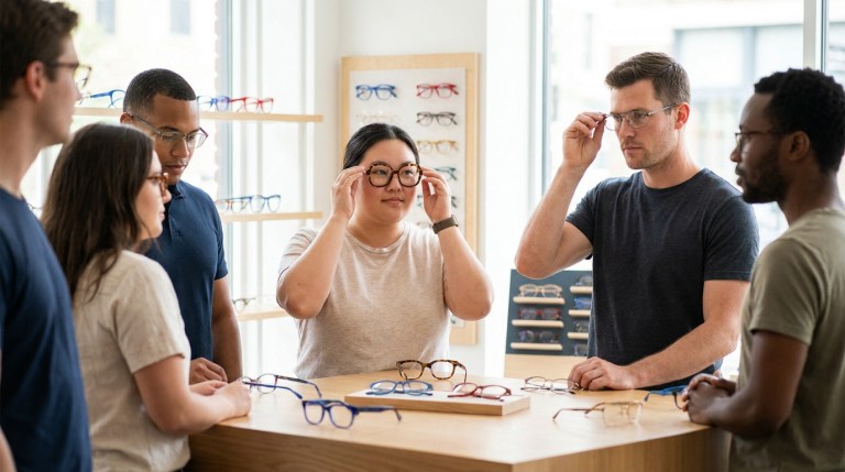 Comment choisir vos lunettes selon la forme de votre visage